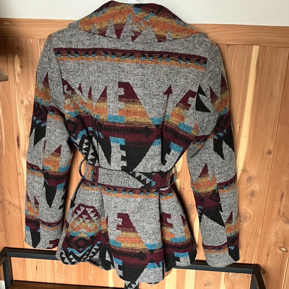 American Rag Multicolor Geometric Cardigan - Picture 2 of 6